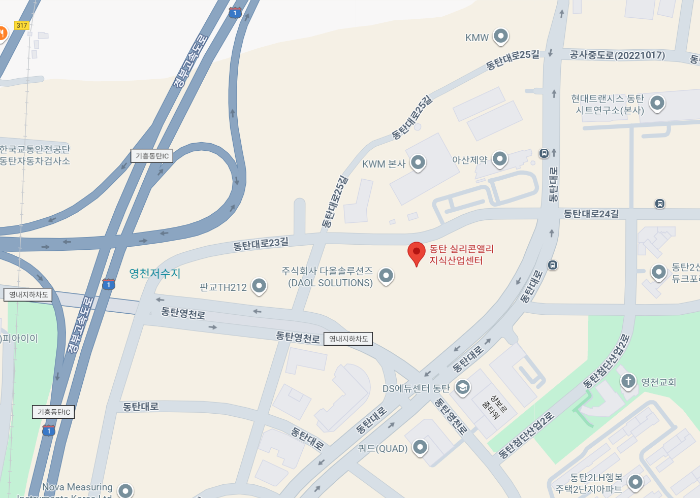 찾아오는 길 지도